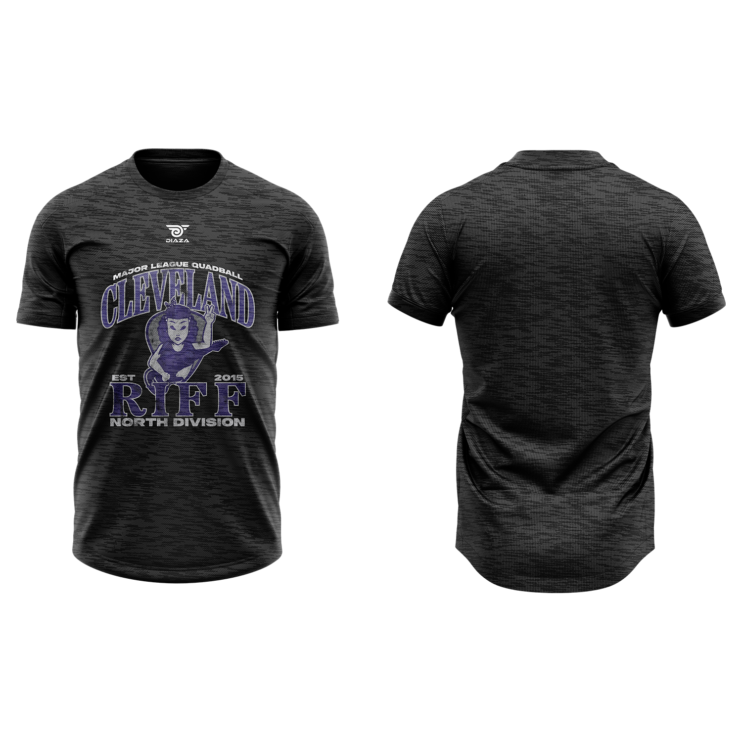 Vintage Cleveland Riff Jersey - Black Baseball Shirt for Men & Women - Perfect for Game Day, Casual Wear & Sports Fans