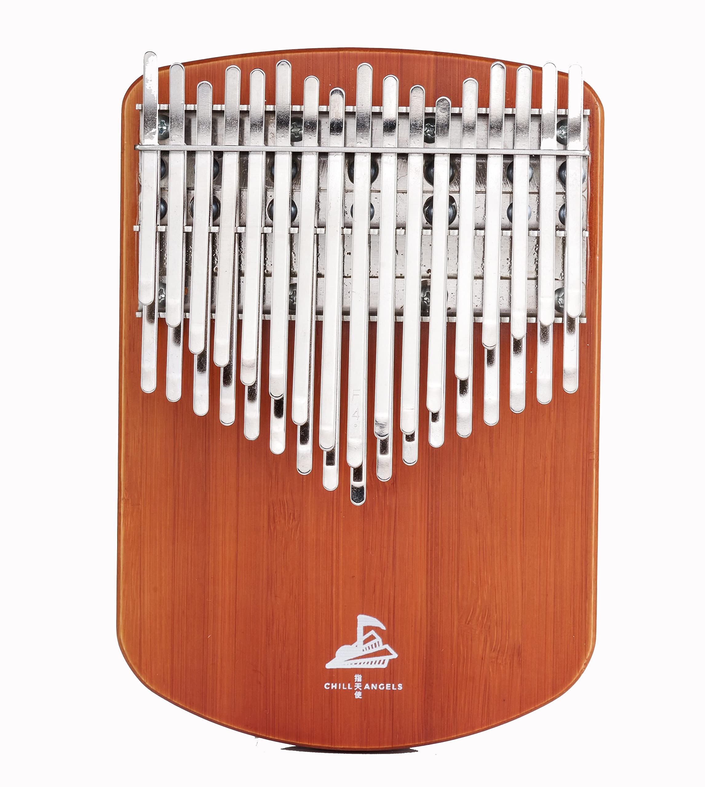 Chill Angels 34 Key C-Tuned Kalimba Thumb Piano - Upgraded Double Layer Flat Board Musical Instrument for Beginners & Professionals | Perfect Gift for Kids & Adults | Play Popular Songs - Ideal for Relaxation, Music Therapy & Creative Learning