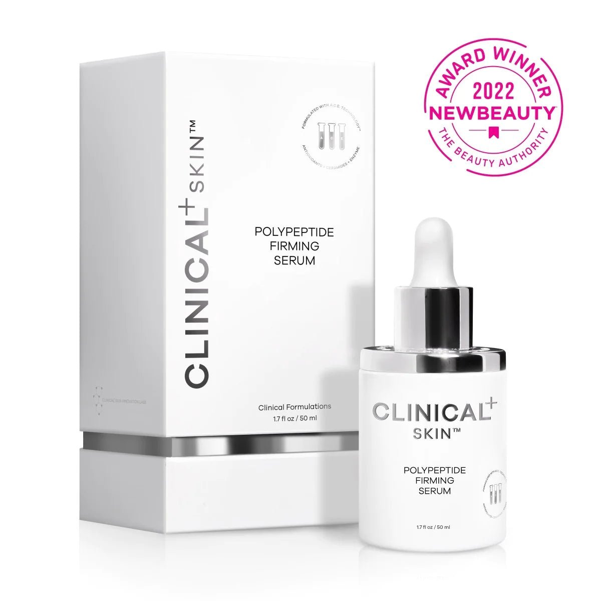 Best Clinical Skin PolyPeptide Firming Serum for Anti-Aging & Wrinkle Reduction | Sample Size | Perfect for Night Routine & Travel Skincare