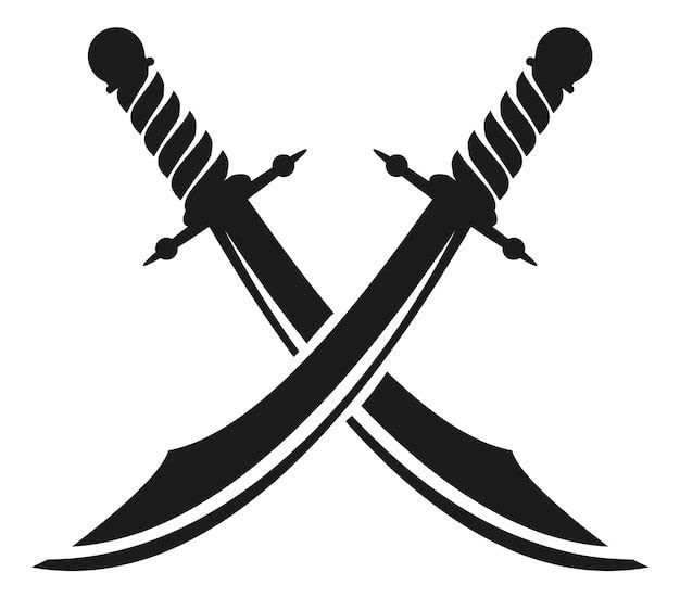 Premium Sword Stickers - High-Quality Vinyl Decals for Laptops, Cars, and DIY Crafts | Perfect for Gaming, Cosplay, and Home Decor