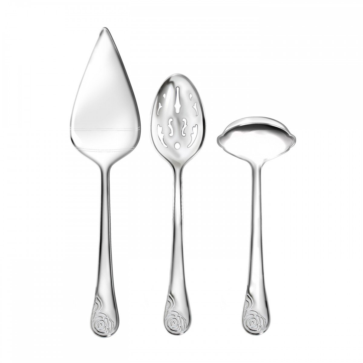 Sunday Rose 3-Piece Serving Set - Elegant Tableware for Dinner Parties, Tea Time & Home Decor | Perfect for Entertaining Guests
