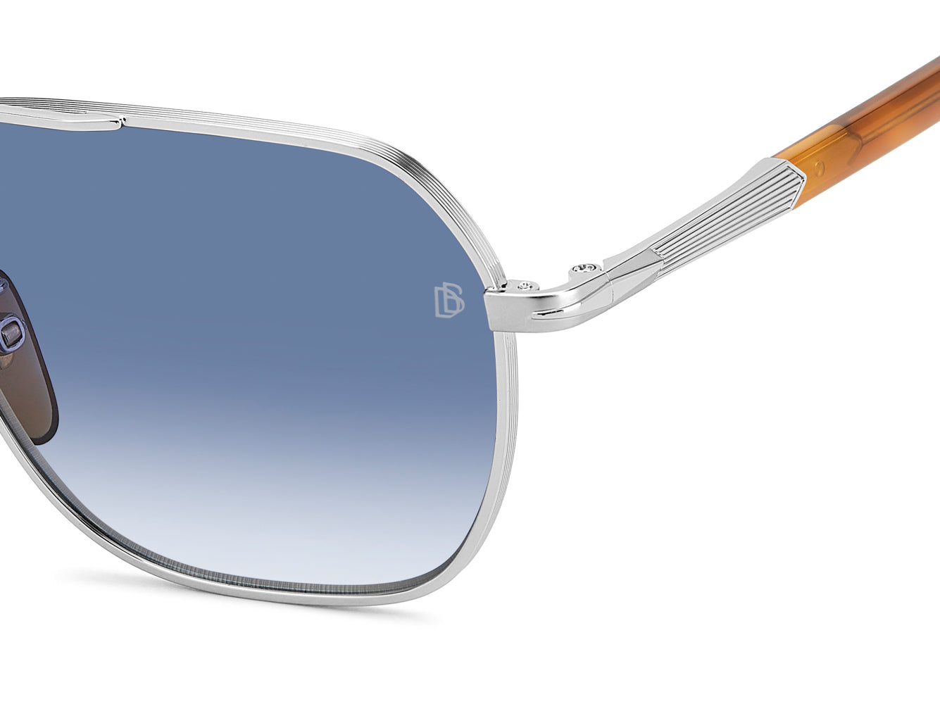 David Beckham DB1128/G/S Men's Sunglasses - Polarized UV Protection Aviator Style for Driving, Outdoor & Fashion