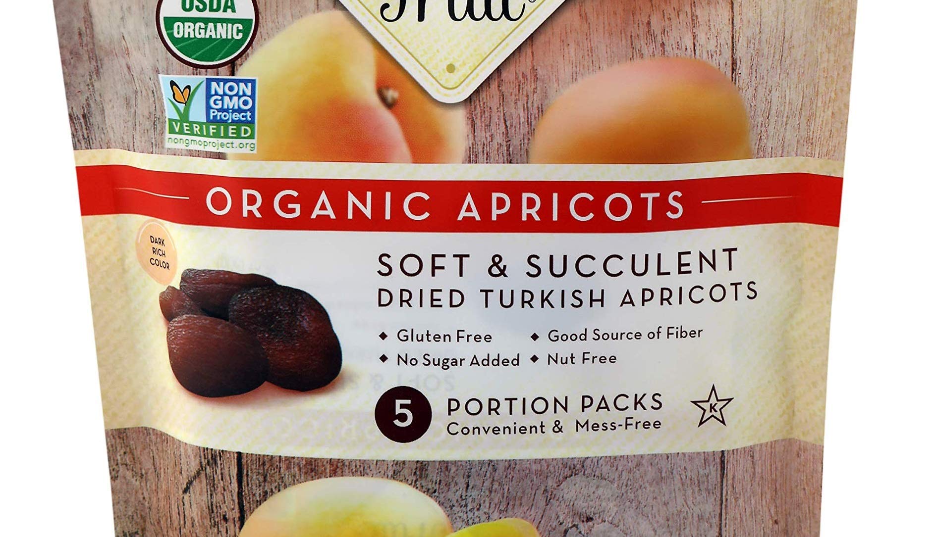 Organic Turkish Dried Apricots - Sunny Fruit Soft & Juicy | Healthy Snack for Hiking, Baking & Kids Lunch Boxes