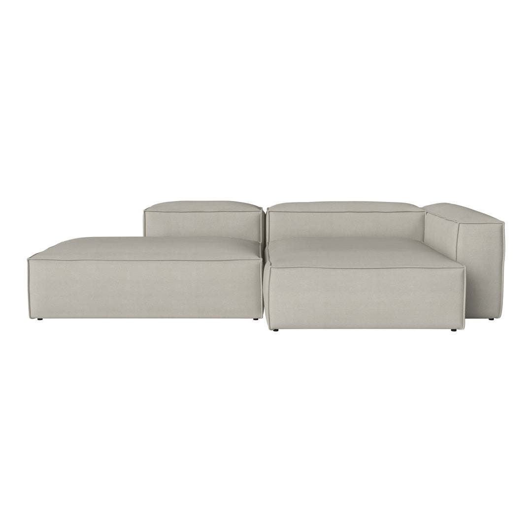 Cosima 2 Seater Sofa with Open End & Chaise - Modern Living Room Furniture for Small Spaces | Perfect for Apartments, Condos and Cozy Home Decor