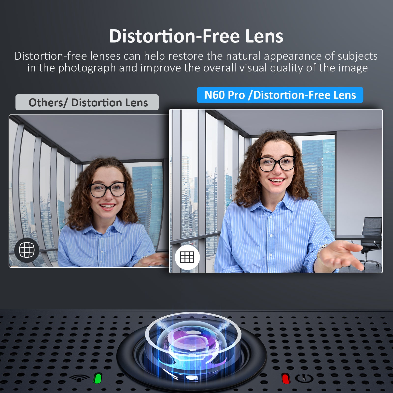 NexiGo 1080P HD Webcam with USB 2.0 to Type C Cable - Plug and Play USB Computer Camera for Video Conferencing, Online Classes, Streaming & Zoom Meetings
