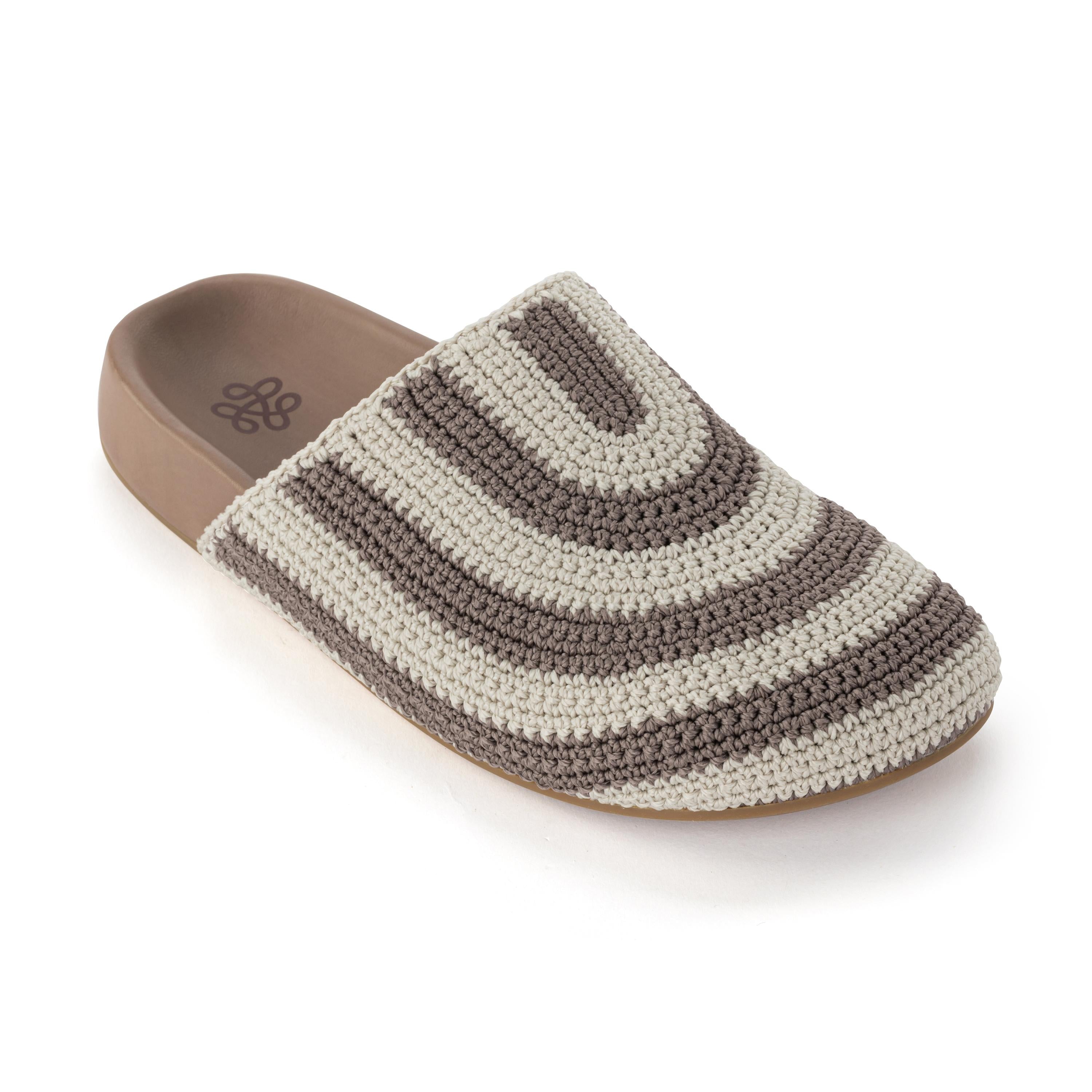 Hand Crochet - Mushroom Stripe