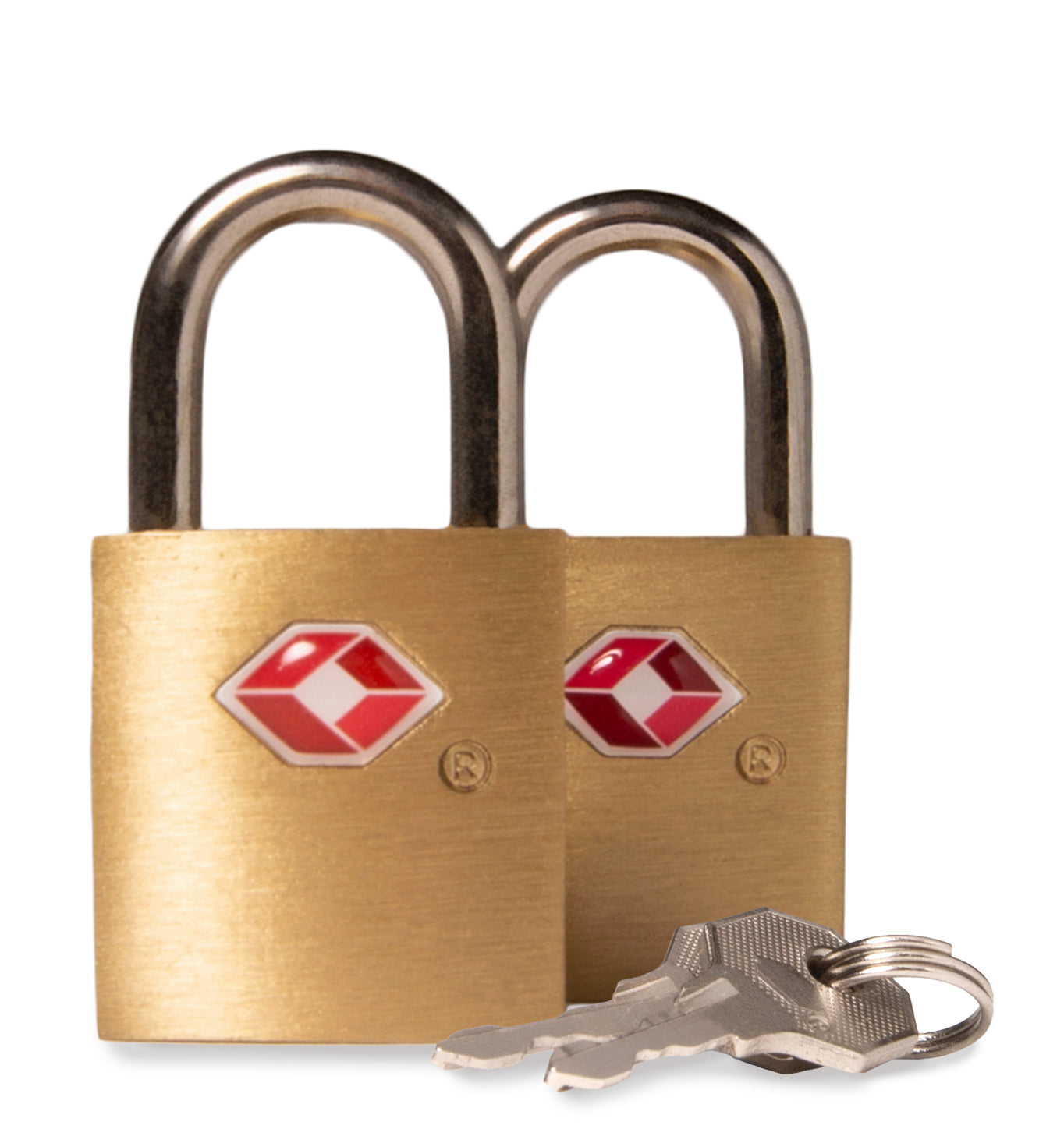 Set of 2 TSA Approved Luggage Locks for Travel - Secure Your Suitcase & Backpack During Flights