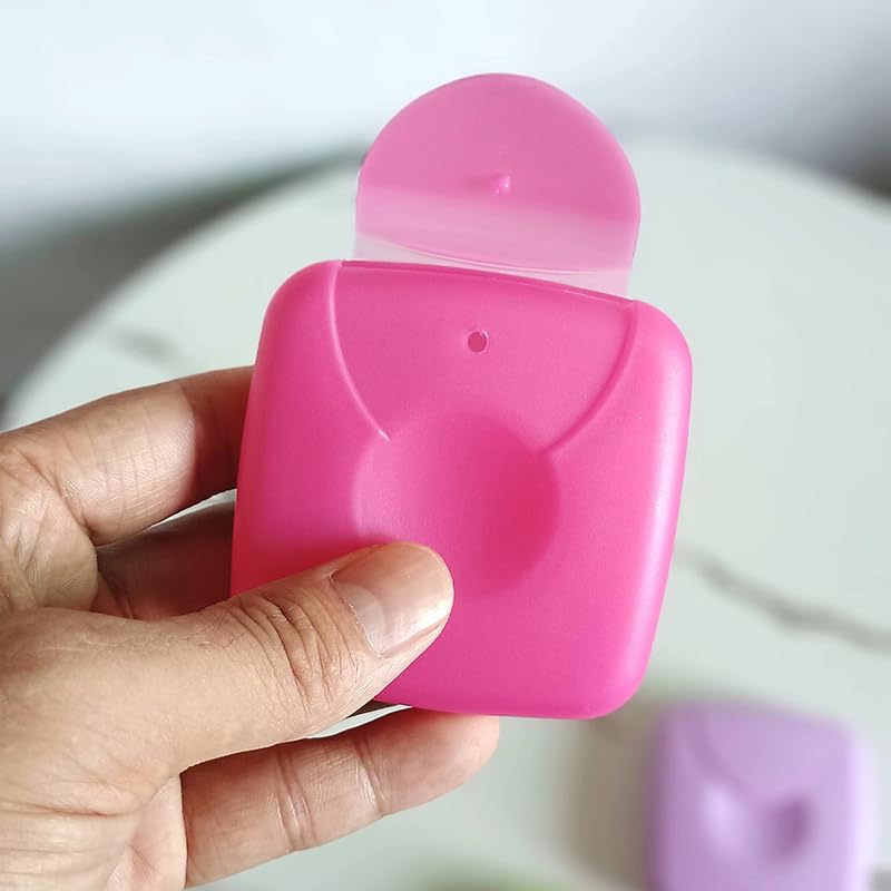 Organic Cotton Tampon Storage Box with Lock - Leakproof & Portable Period Organizer for Travel, Gym, Office & Home - Discreet Feminine Hygiene Case for Pads & Tampons
