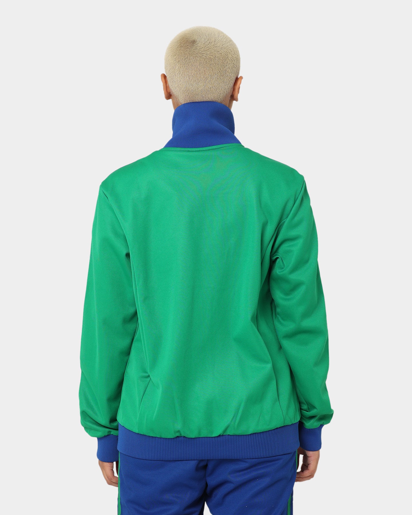 Adidas Adicolor Poly TT Jacket - Green Windbreaker for Men & Women | Lightweight Water-Resistant Outdoor Jacket for Running, Hiking & Casual Wear