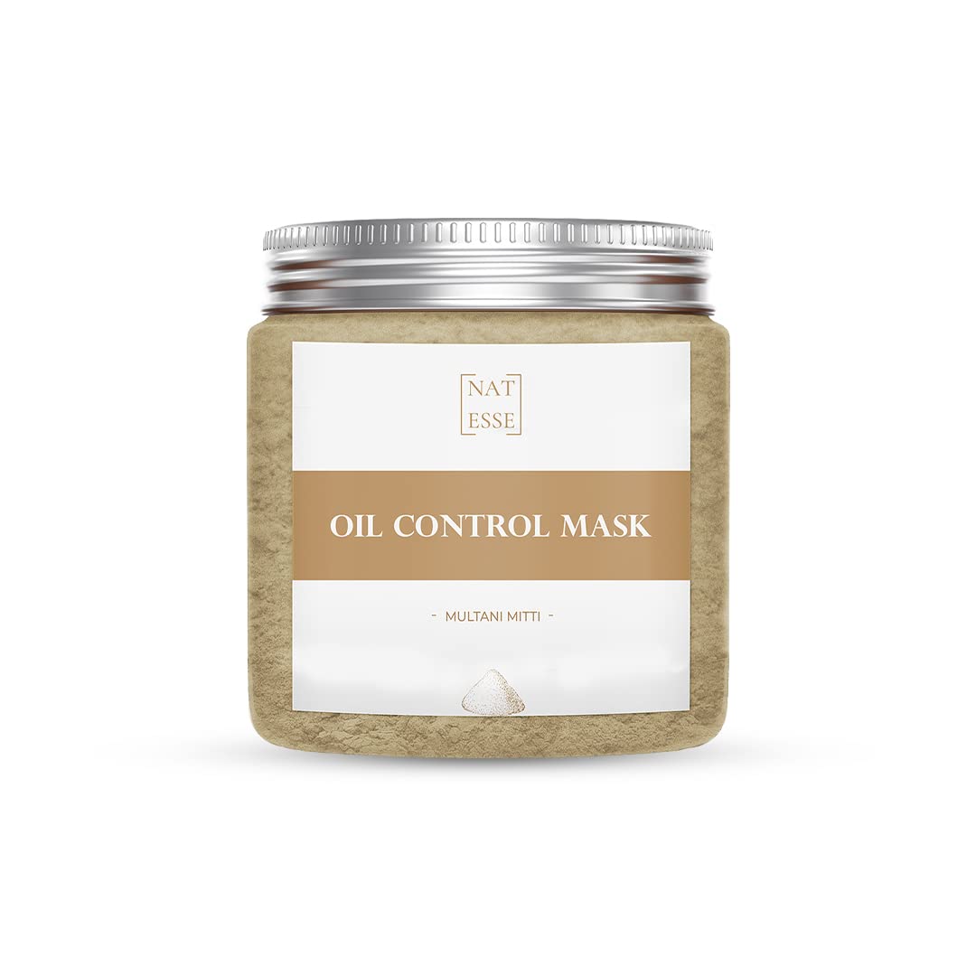 NAT ESSE Oil Control Peel Off Mask - Deep Cleansing & Mattifying Facial Treatment for Clear, Balanced Skin | Blackhead Removal & Pore Minimizer for Oily & Acne-Prone Skin | Perfect for Daily Skincare Routine & Spa Night