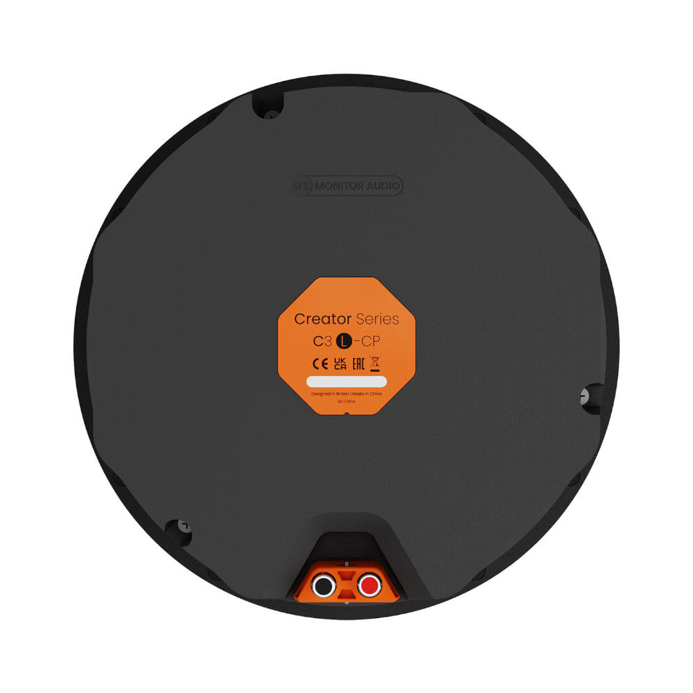 Monitor Audio Creator Series C3L CP In-Ceiling Speaker - High-Fidelity Home Audio System for Immersive Surround Sound in Living Rooms & Home Theaters