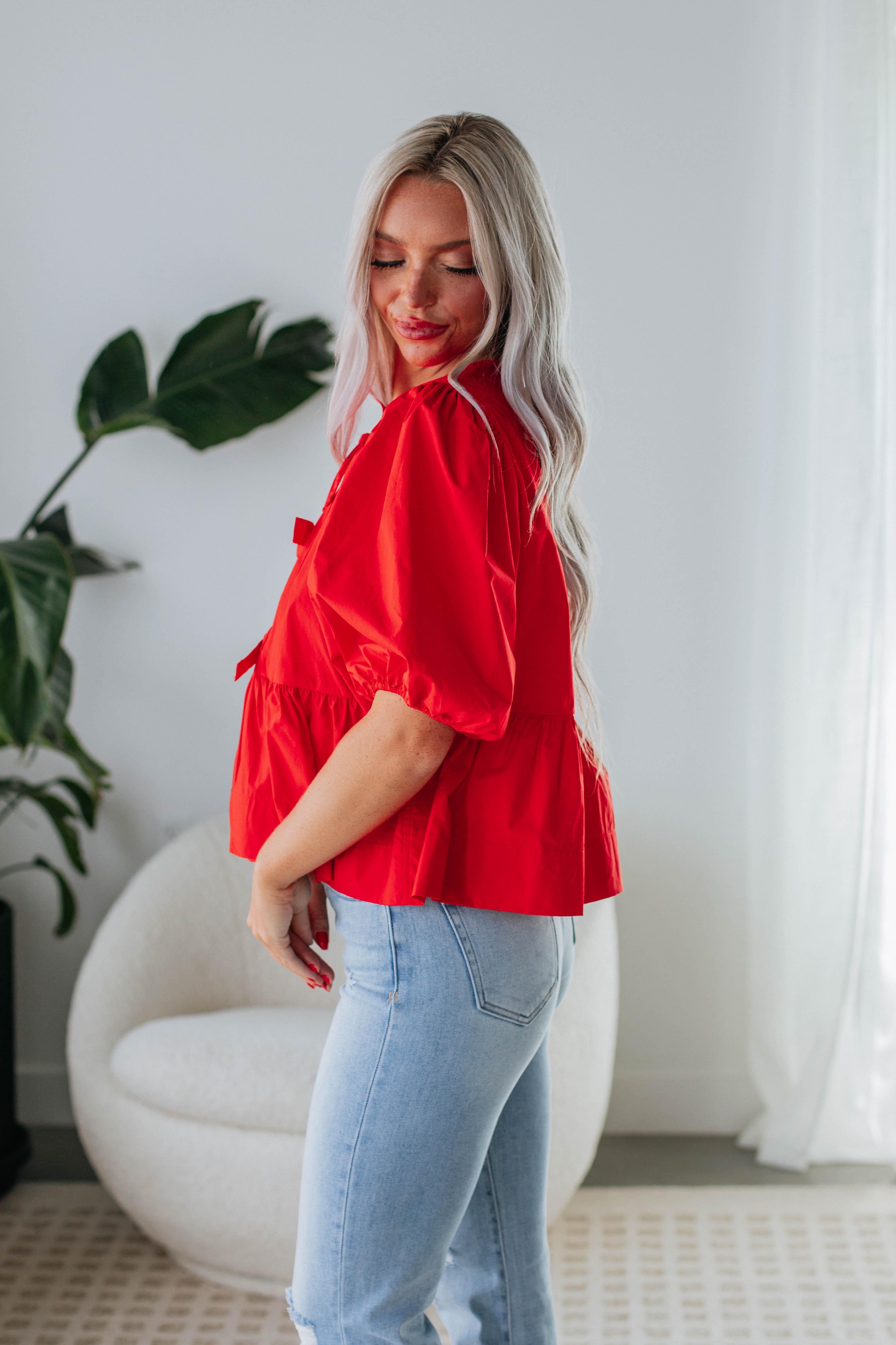 Stylish Indy Top for Women - Trendy Casual Blouse for Everyday Wear - Perfect for Office, Outings & Date Nights
