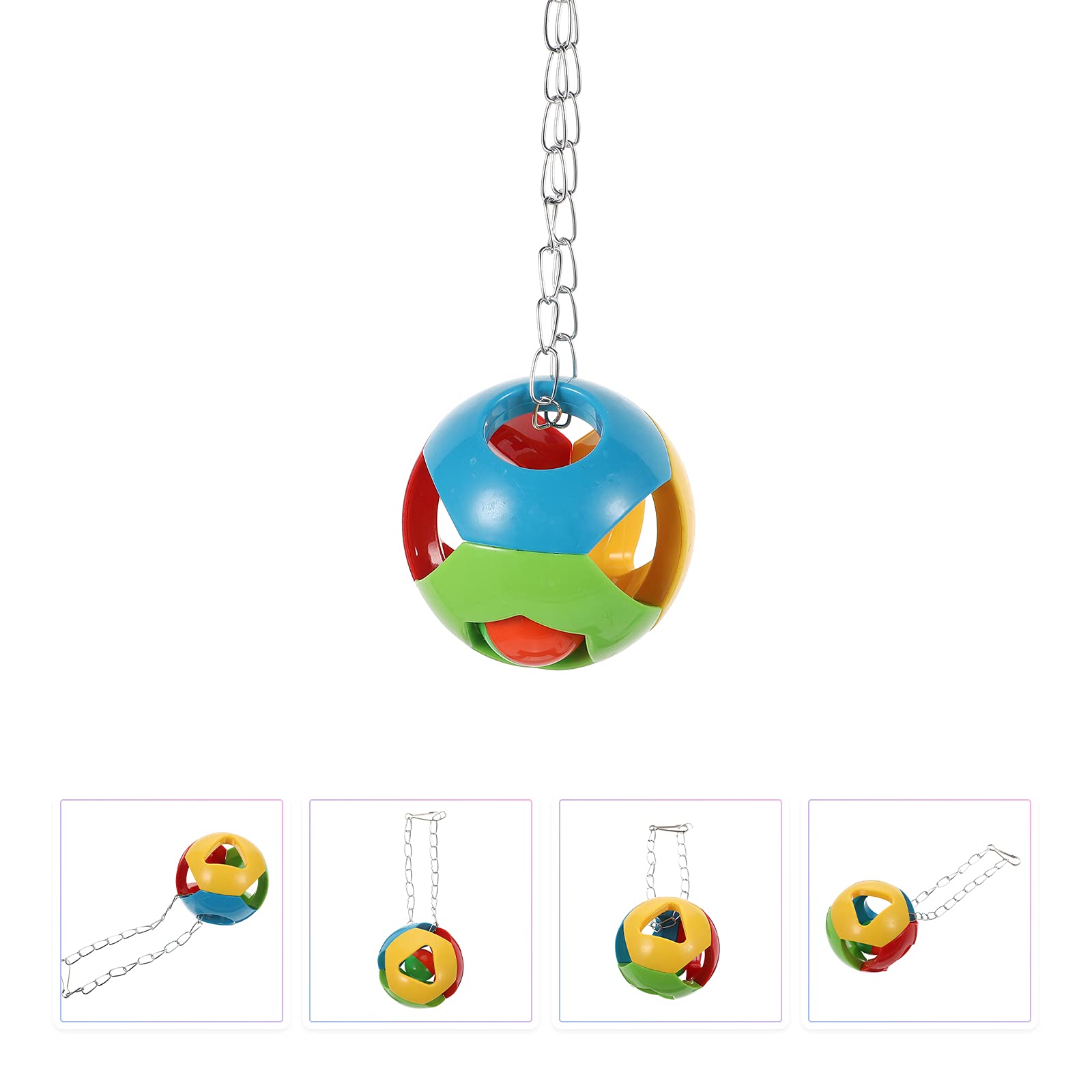 1pc Parrot Chewing Toy - Hanging Bird Cage Toy for Biting, Grinding & Teeth Care - Durable Pet Bird Chew Toy for Parakeets, Cockatiels & Lovebirds - Perfect for Cage Enrichment & Beak Health