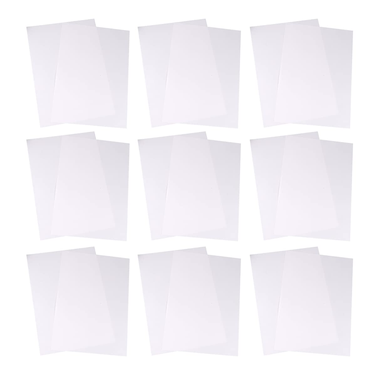 Ciieeo 100 Sheets Printable Vinyl Sticker Paper - Anti-Stick, Adhesive Release Paper for DIY Crafts, Labels & Decals - A4 Size White Blank Separation Paper for Scrapbooking, Packaging & Home Organization