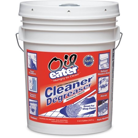 Oil Eater Ultra Concentrated Cleaner & Degreaser - Professional Strength Original Formula (5 Gallon Bucket, Pack of 2) - Heavy Duty Industrial & Home Use for Garage, Kitchen, Workshop & Auto Detailing