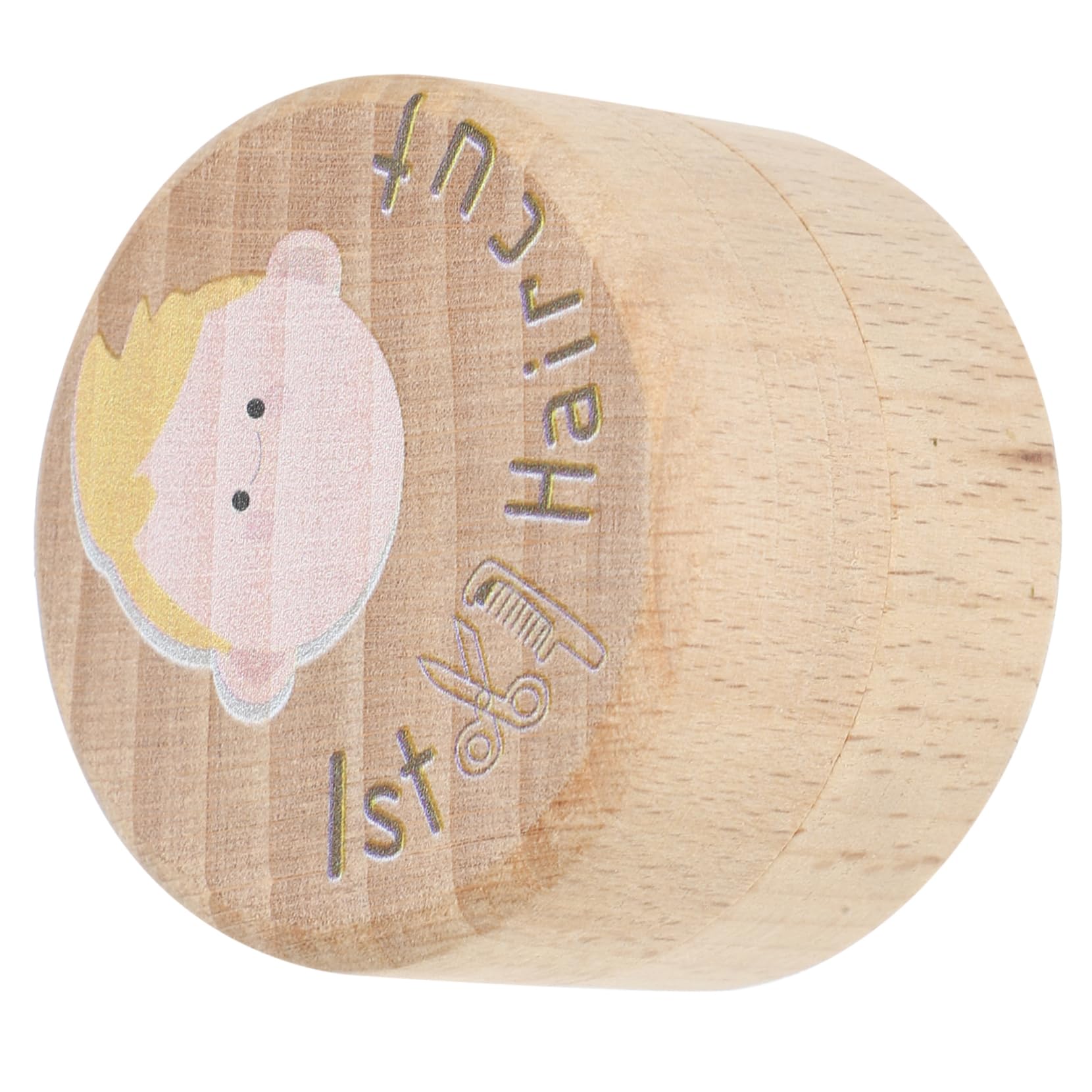CATIEBYE Wooden Baby Keepsake Box for Milk Teeth, First Haircut & Curl - Perfect for Preserving Precious Memories | Baby Shower Gift & Nursery Decor