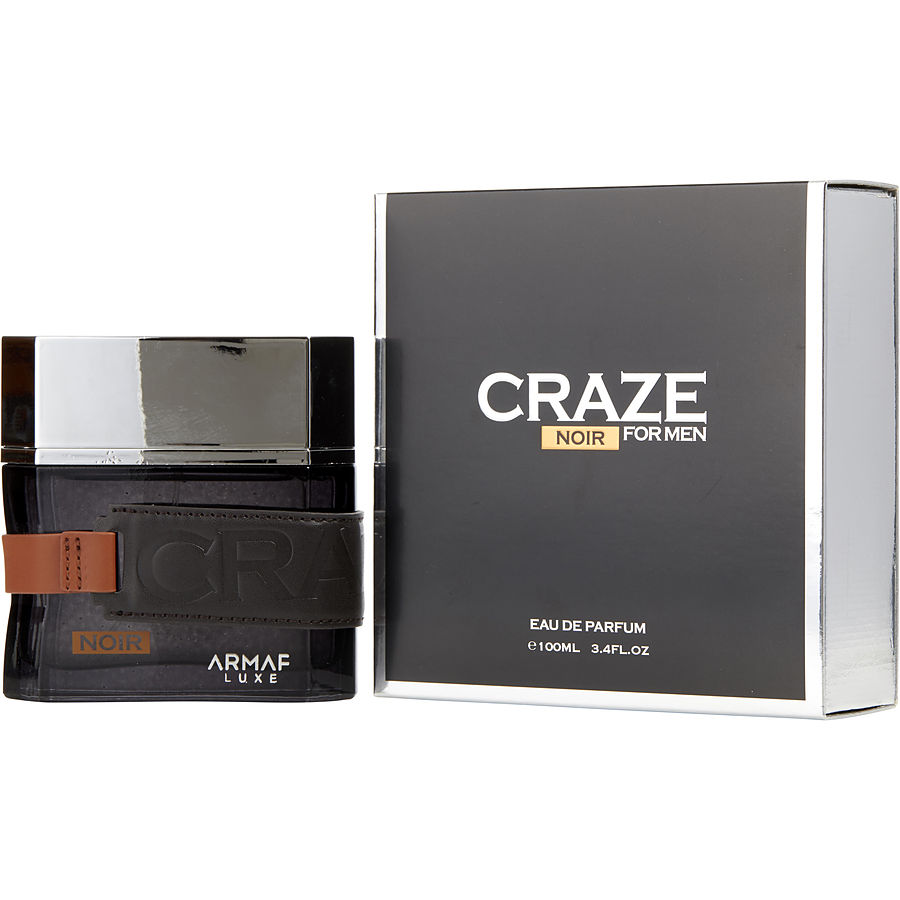 Armaf Craze Noir 100ML Eau De Parfum Spray for Men - Long Lasting Luxury Cologne for Date Night & Special Occasions