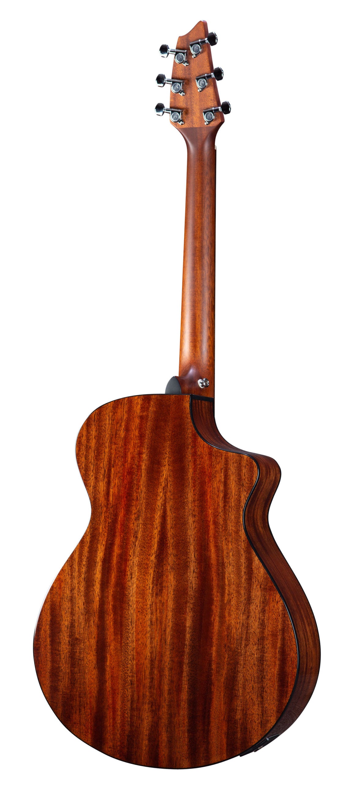 Breedlove Discovery S Red Cedar & African Mahogany Left-Handed Concert Acoustic-Electric Guitar with Edge Burst Finish | Perfect for Live Performances, Studio Recording & Traveling Musicians