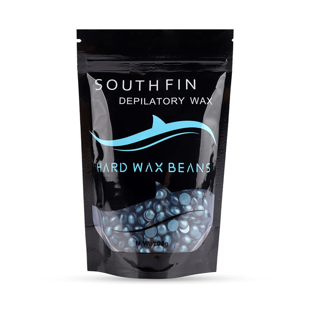 Healifty 3-Pack Hard Wax Beads for Hair Removal - Full Body, Face & Legs - Blue Depilatory Wax Kit with Pearl Wax Beads for Smooth Skin - At-Home Waxing & Salon Use