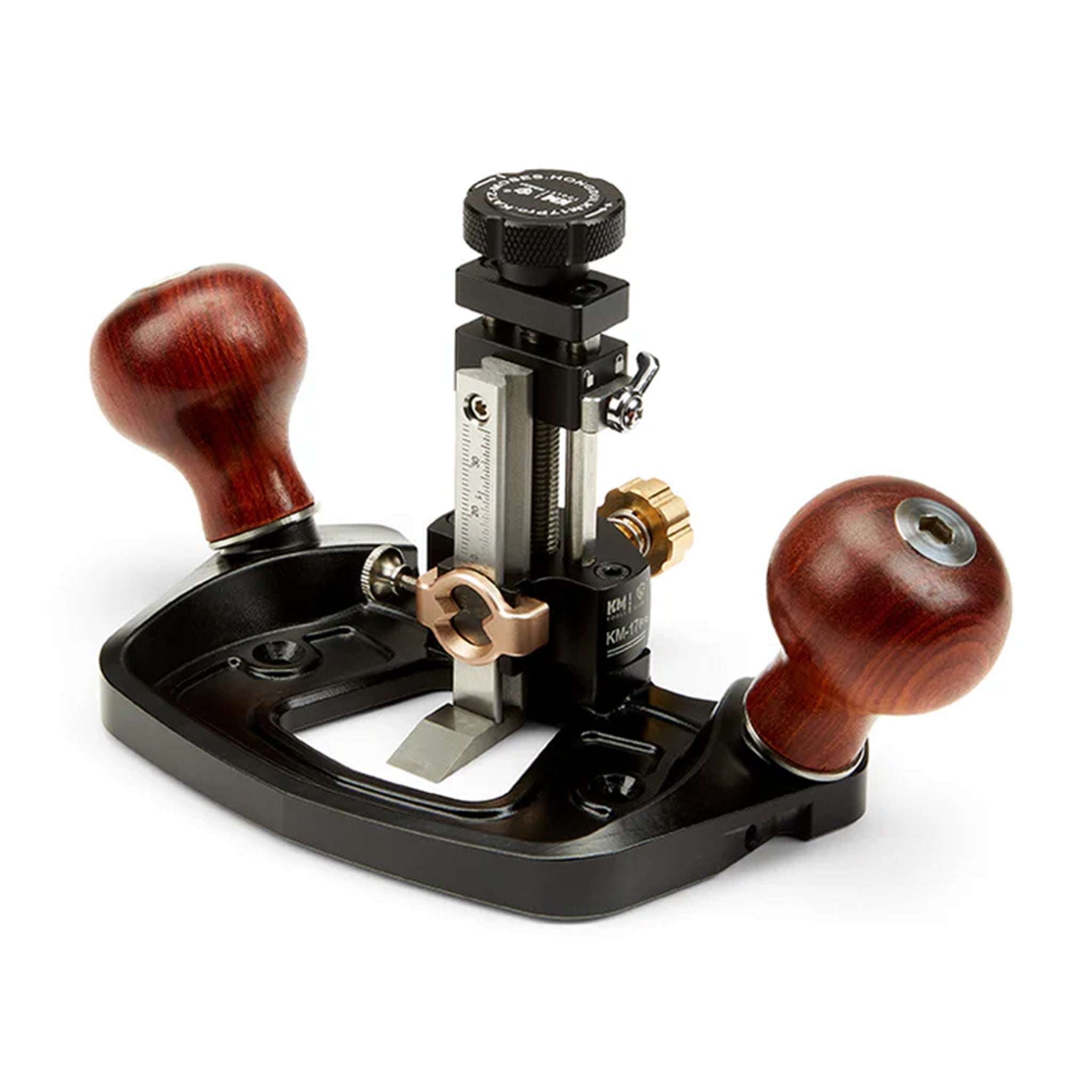 Hongdui Tools Pro Router Plane KM-17 - Premium Woodworking Hand Plane for Smoothing & Trimming - Ideal for Cabinet Making, Joinery & DIY Wood Projects