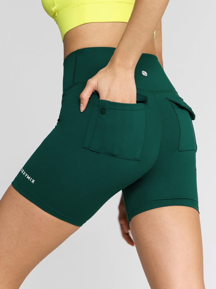 Black Label 360N High Waist Yoga Leggings with Pockets - Women's Workout Leggings for Running, Gym & Lounge Wear - Plus Size Available