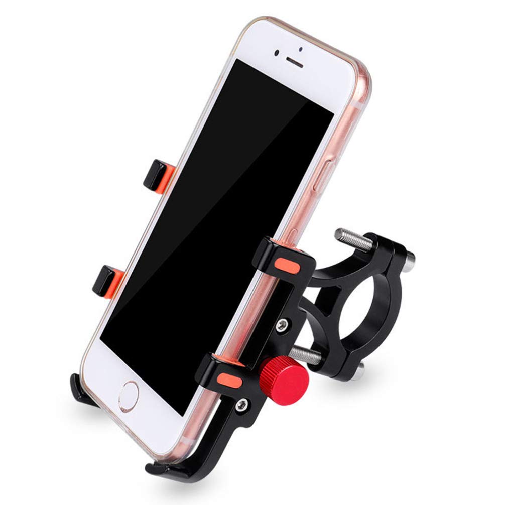 ULTECHNOVO 360° Rotating Bike Phone Holder - Universal Adjustable Bicycle Phone Mount for iPhone & Android - Perfect for Cycling, Commuting & Outdoor Sports