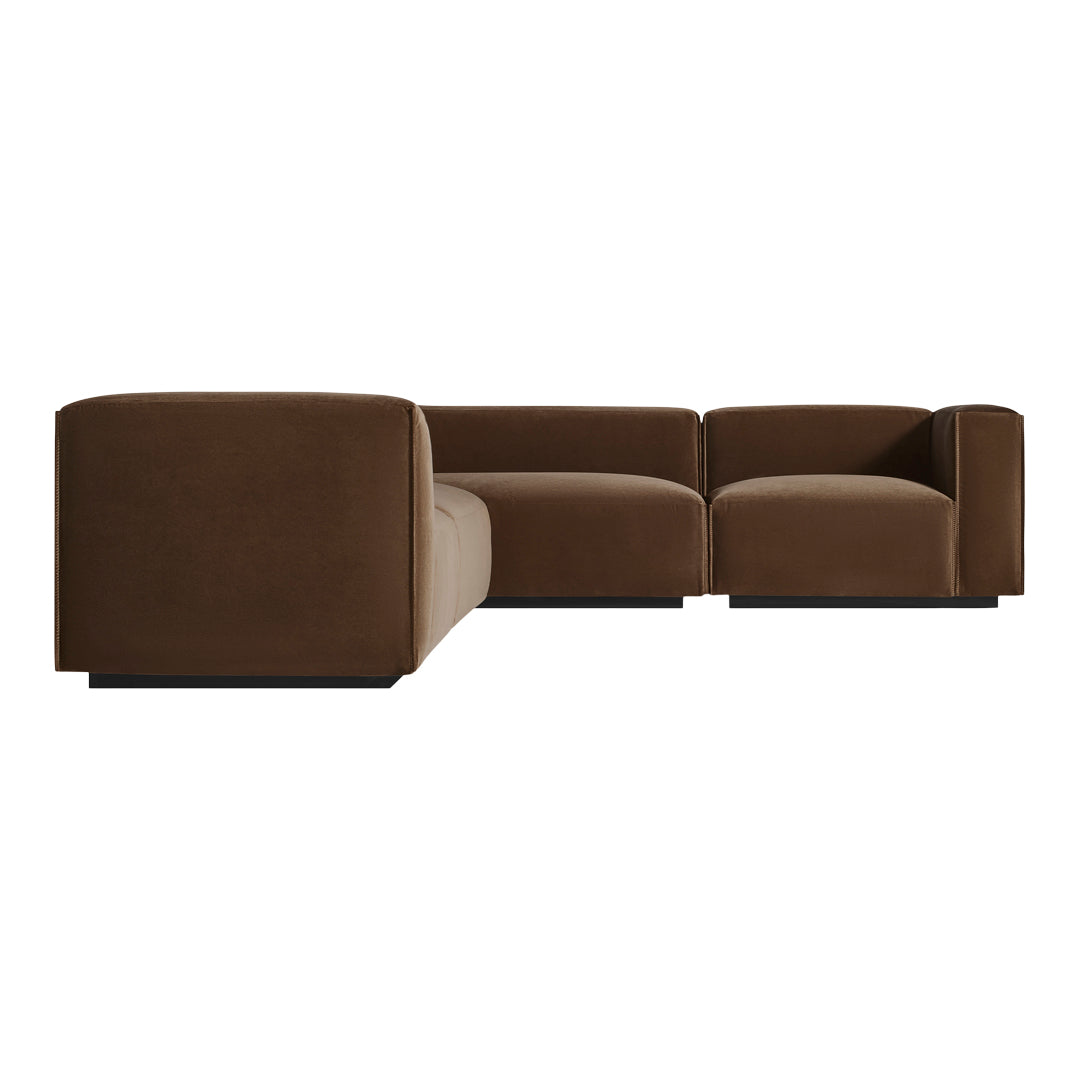 Cleon Large Sectional Sofa - Modern L-Shaped Couch for Living Room | Spacious Comfortable Fabric Sofa Set | Perfect for Family Gatherings & Movie Nights