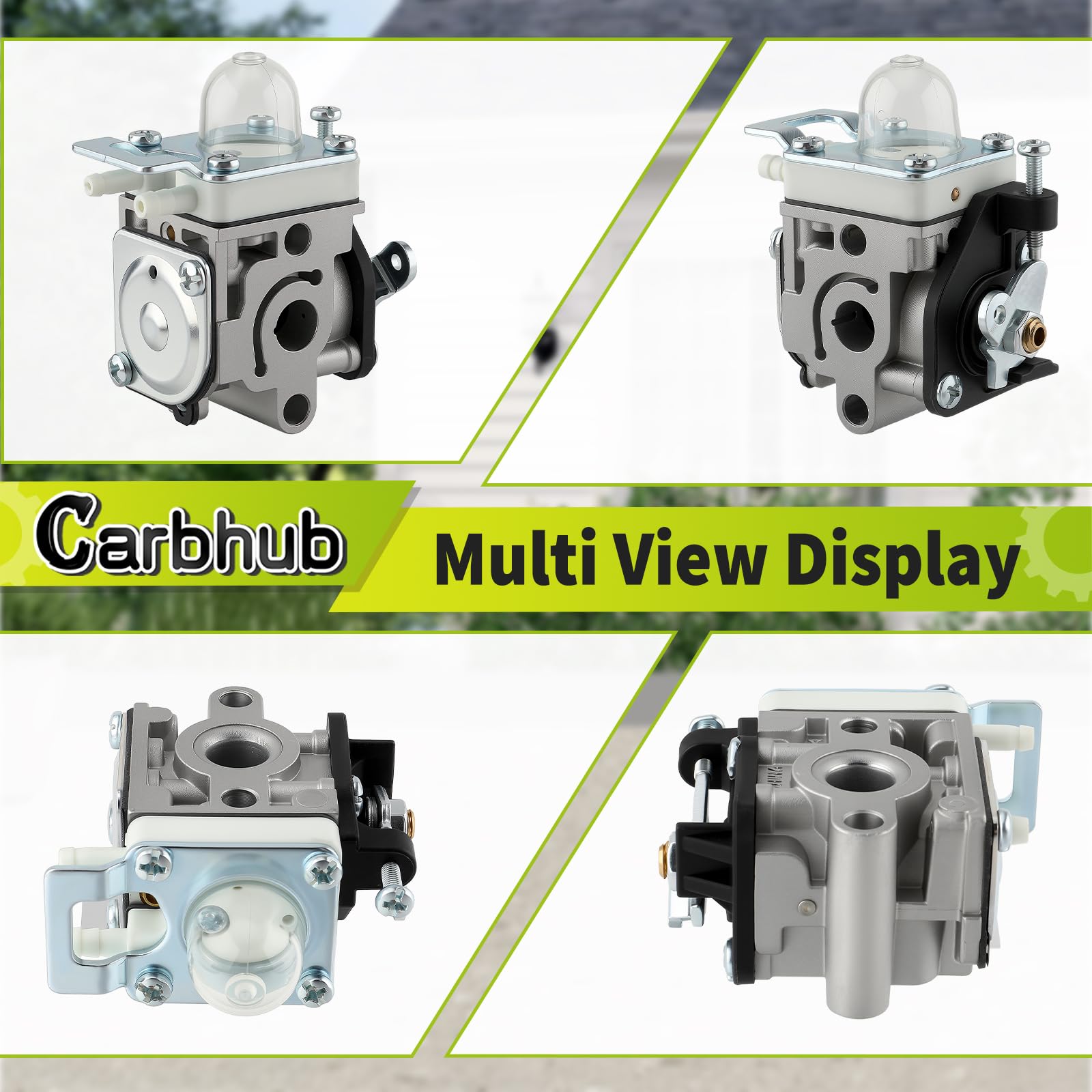 Echo PB-2520 PB2520 PB 2520 Leaf Blower Carburetor Replacement - Compatible with A021000722 & A021000723 - Perfect for Yard Cleanup & Fall Leaf Removal