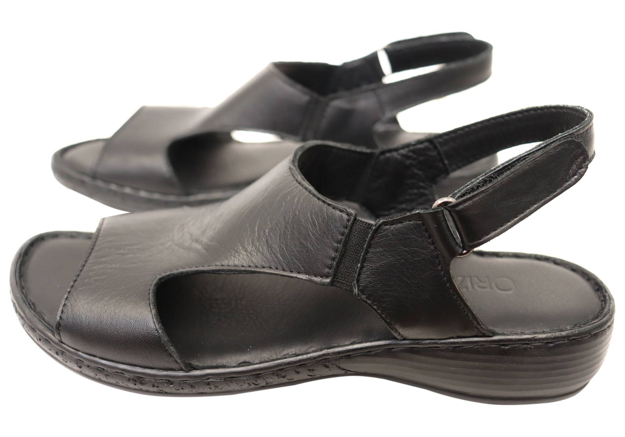 Orizonte Lumi Women's Comfortable European Leather Sandals - Stylish Summer Walking Shoes for Beach, Vacation & Casual Outings
