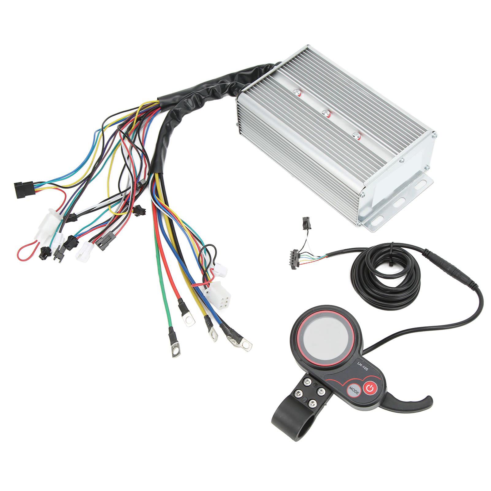CHICIRIS 48V 2000W Brushless Motor Controller Kit with LCD Display - High Efficiency, Heat Dissipation for Electric Scooter & E-Bike - Perfect for Commuting, Off-Road & DIY Projects
