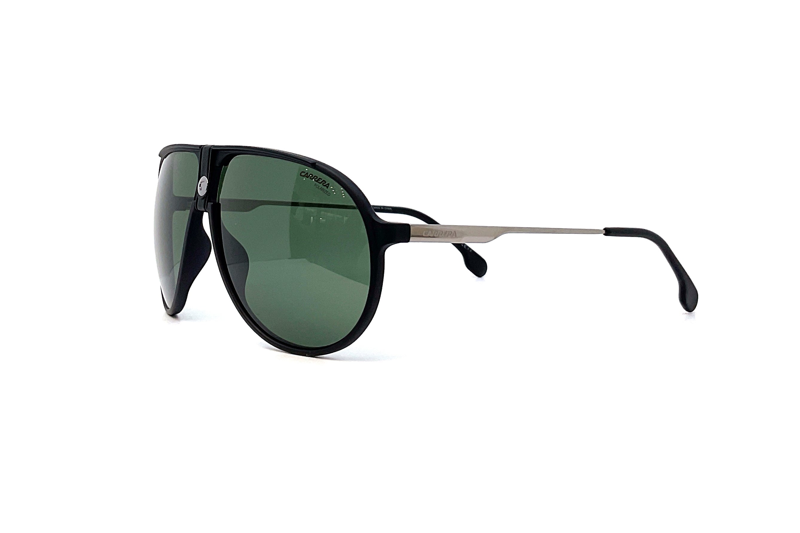 Carrera 1034/S Matte Black Sunglasses - Polarized UV Protection for Men & Women - Perfect for Driving, Running, and Outdoor Activities