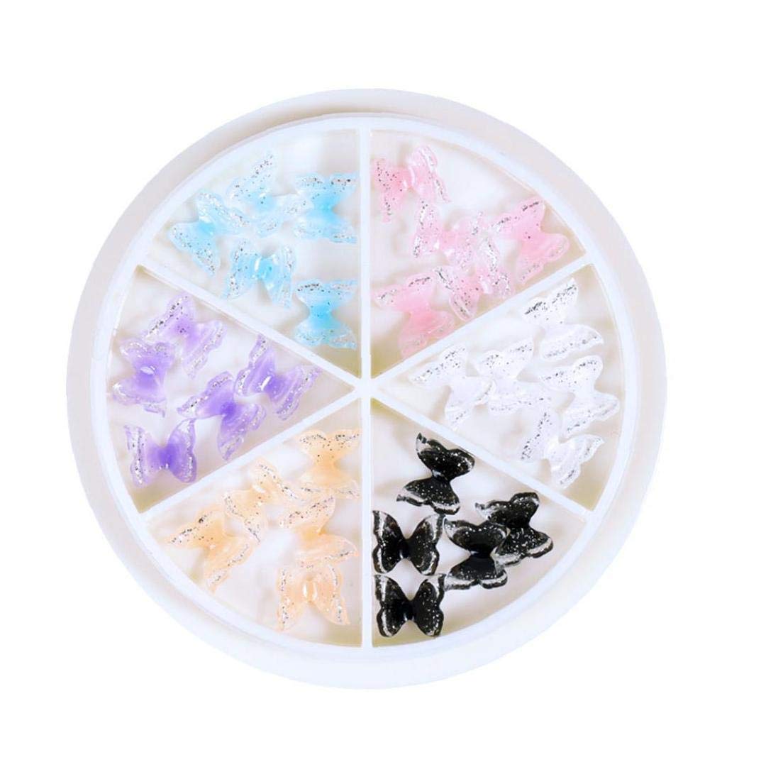 3D Colorful DIY Resin Jewelry Nail Art Rhinestones - 30PCS Nail Decorations for Manicure, Nail Extensions & Acrylic Nails | Perfect for DIY Nail Art, Salon Use & Party Glam Looks