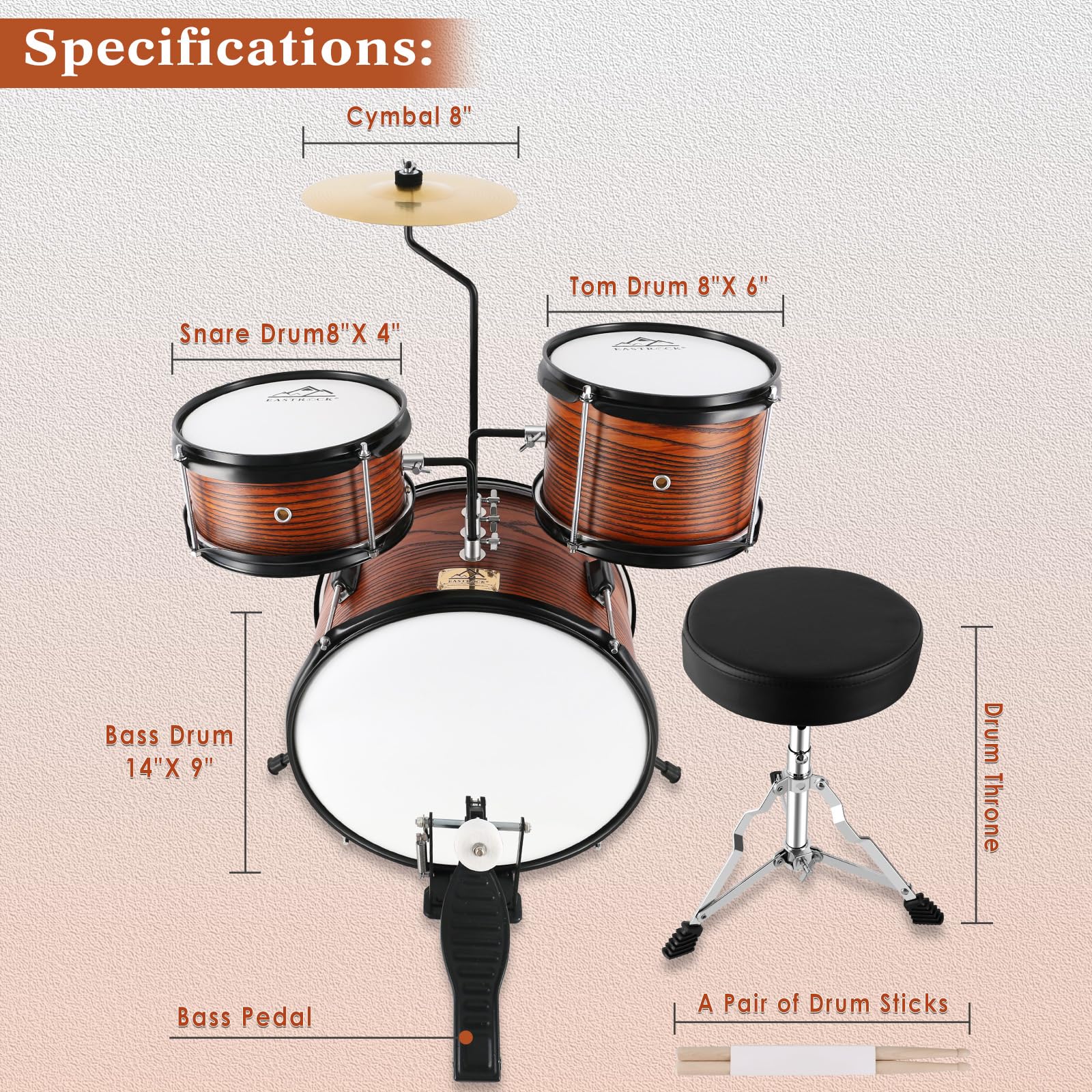 EASTROCK 3-Piece 14