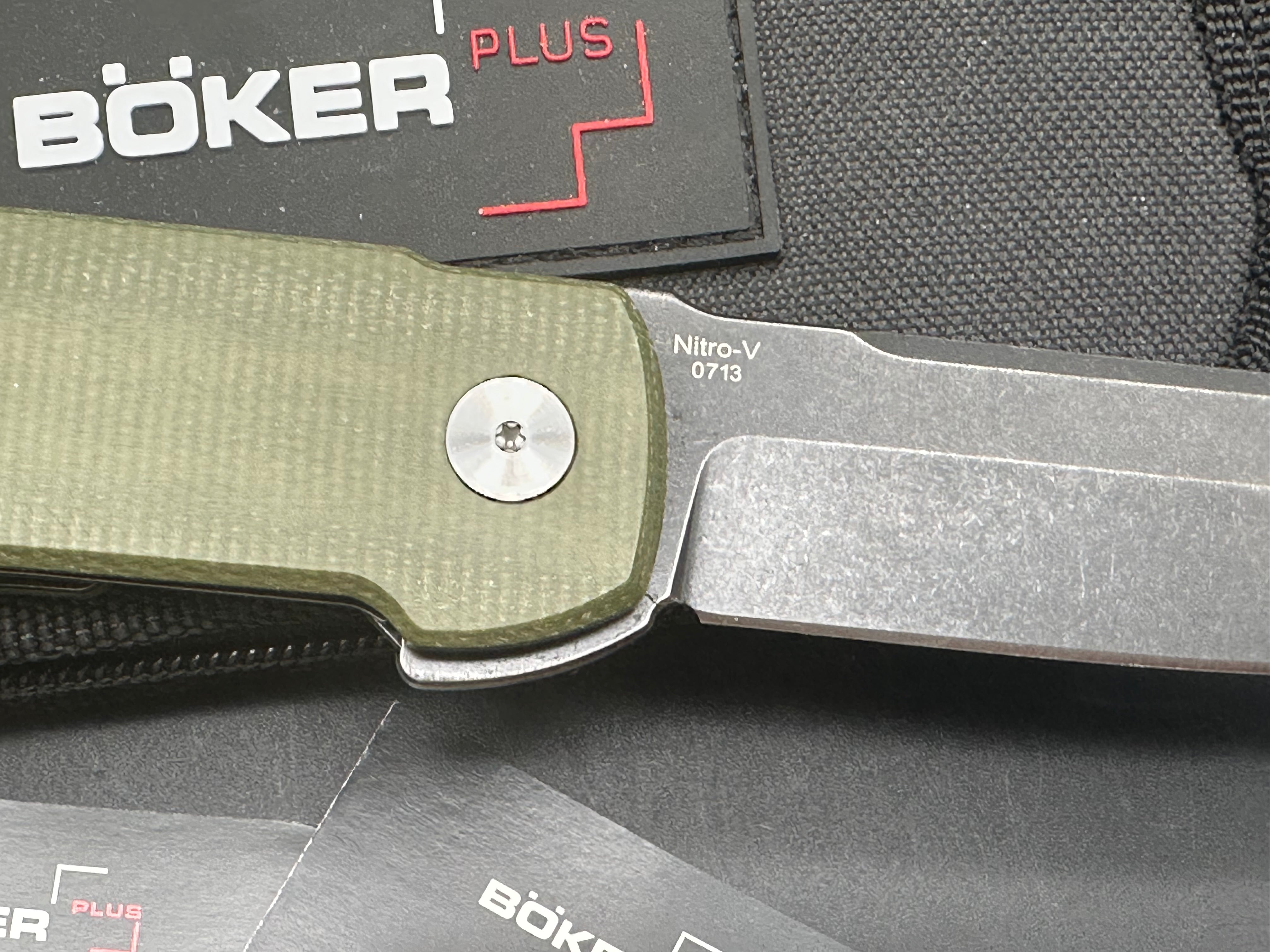 Boker Tac Master Liner Lock Folding Knife - 3.9