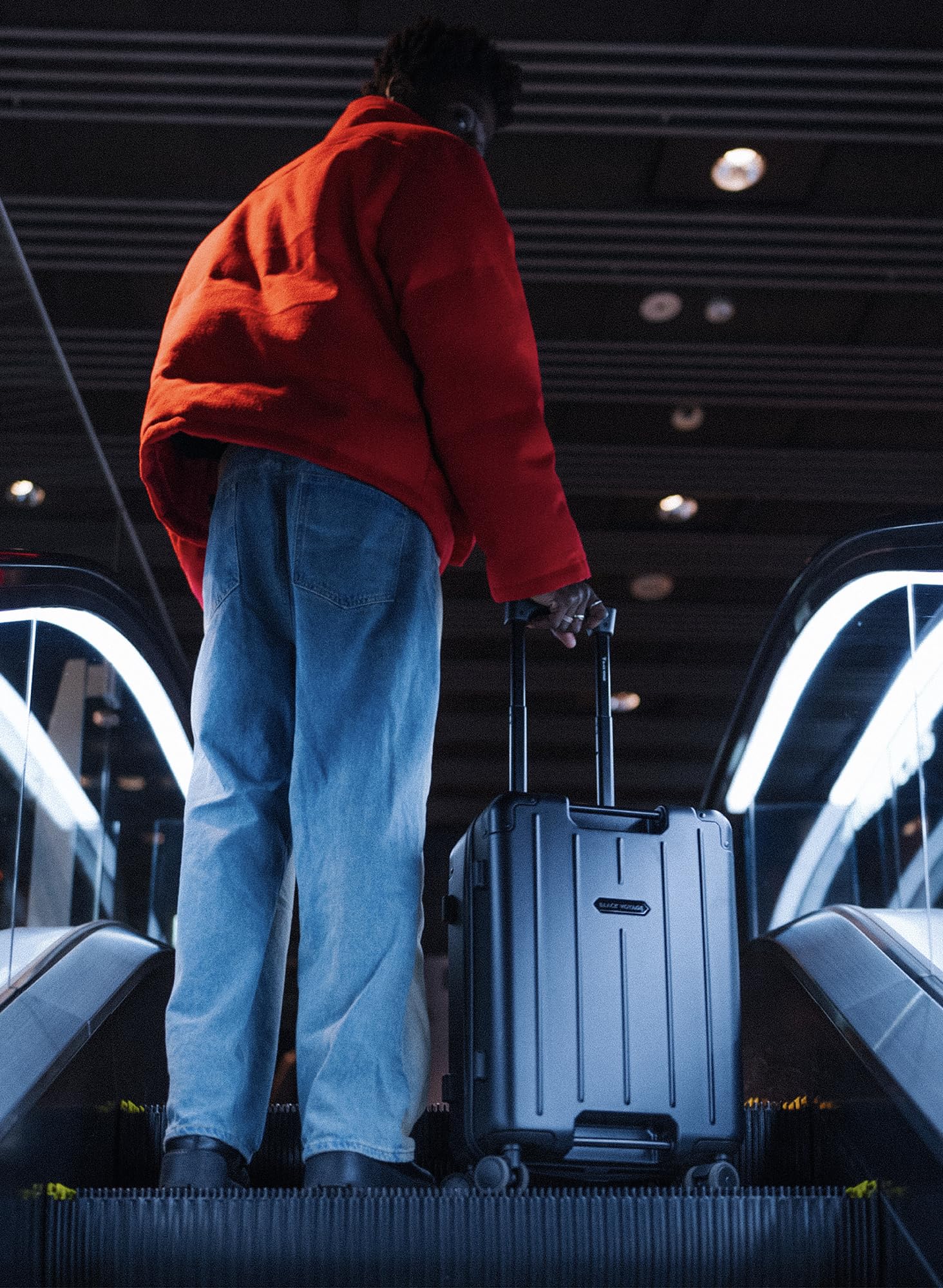20-Inch Air Vacuum Seal Compression Suitcase with USB Port & TSA Lock | Carry-On Travel Luggage with AirCabin Pump | Includes 2X 60L Vacuum Bags & Hinomoto Wheel Lock | Perfect for Business Trips, Vacations & Compact Storage