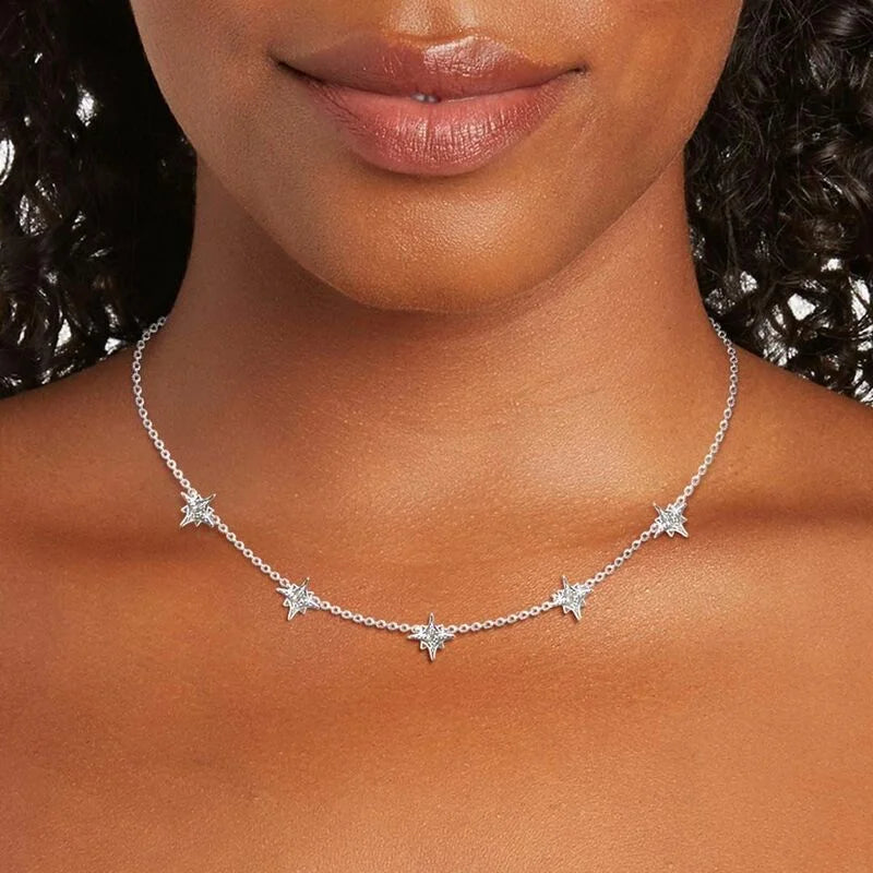 Little Star Necklace - Dainty Gold & Silver Star Pendant for Women - Perfect for Everyday Wear, Gifts & Special Occasions