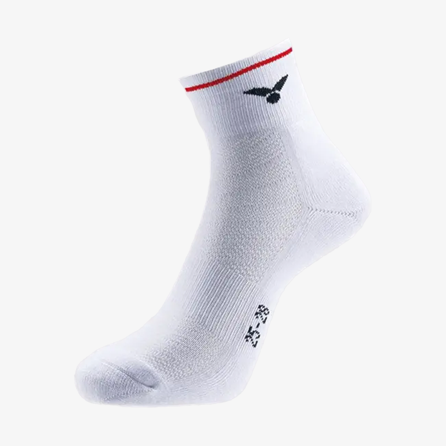 Victor Men's Sport Socks SK127 D - Breathable Athletic Socks for Running, Gym & Workout - 2 Pairs Pack (Red) - Perfect for Sports, Training & Daily Comfort
