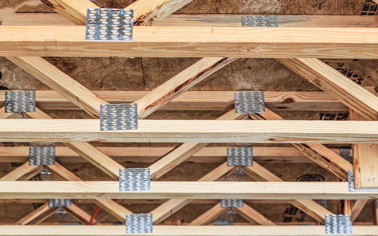 4x6 Inch Heavy Duty Truss Plates with Pronged Nail Teeth - 10 Pack for Wood Roofing & Structural Repairs - Perfect for DIY Home Projects, Roofing, and Framing