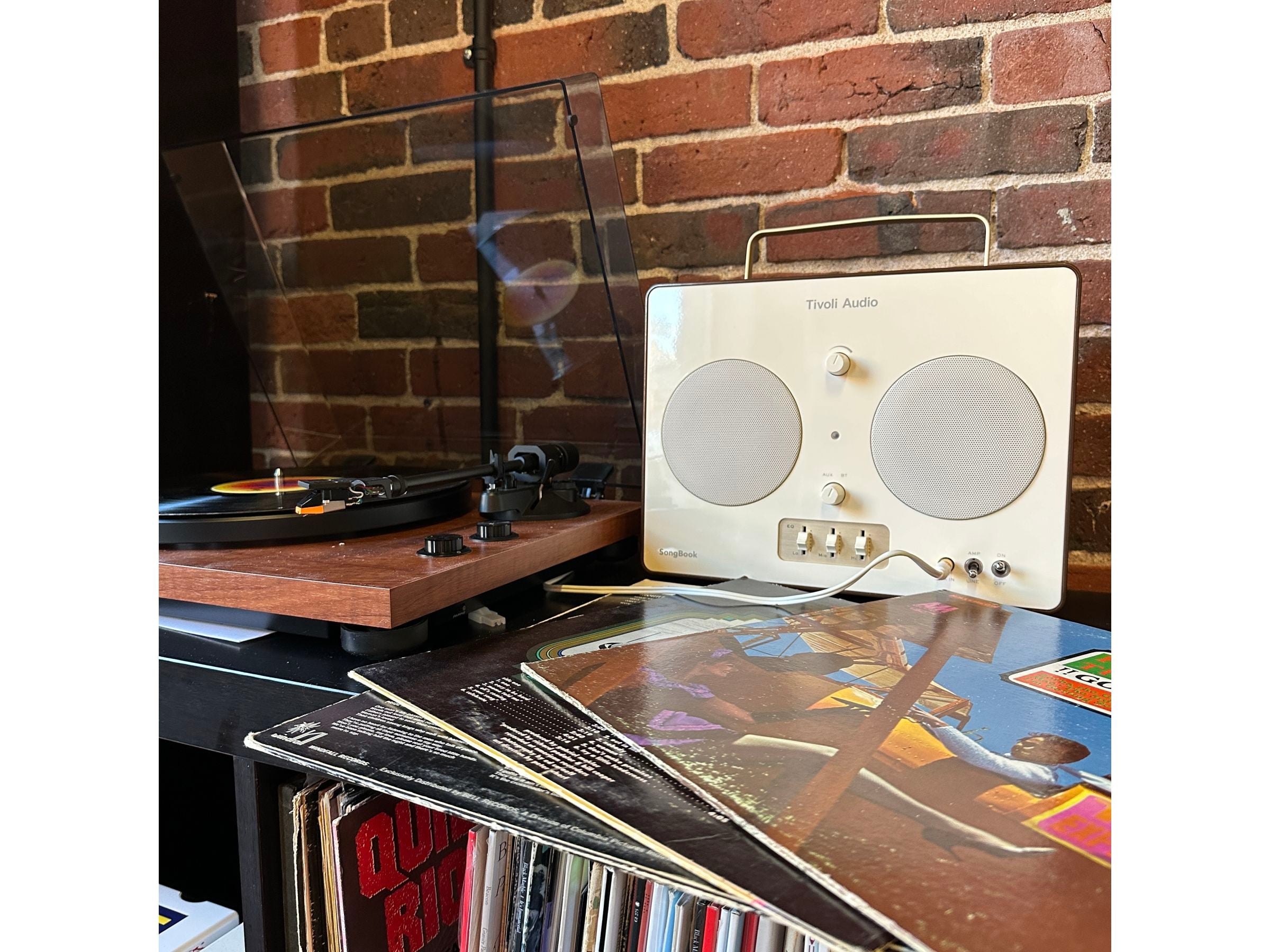 Tivoli Audio SongBook Portable Bluetooth Speaker - High-Quality Sound for Home, Office & Outdoor Use