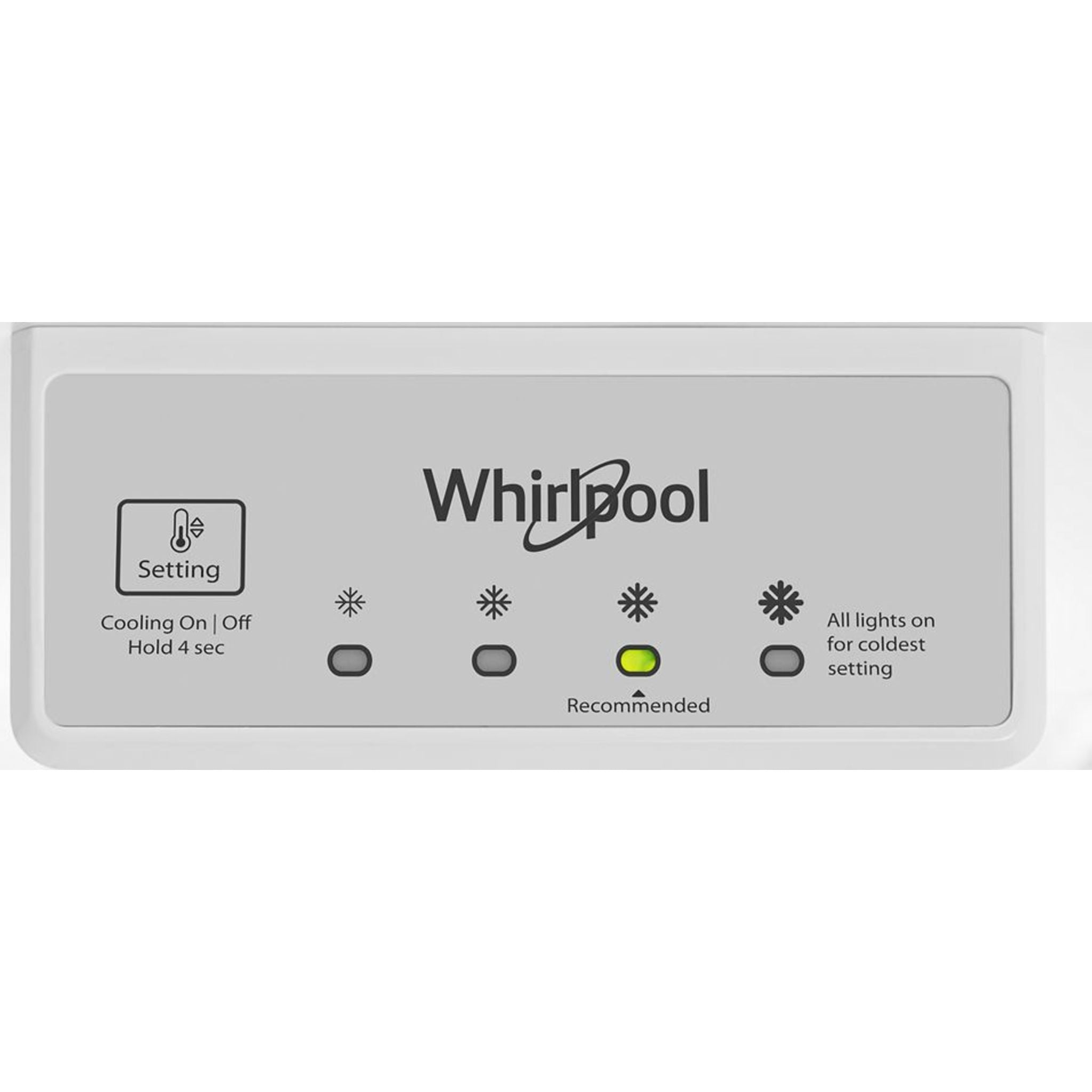 Whirlpool WRT148FZDM 18.3 Cu. Ft. Top Freezer Refrigerator - Monochromatic Stainless Steel - Energy Star Certified - Perfect for Kitchens, Apartments & Small Spaces