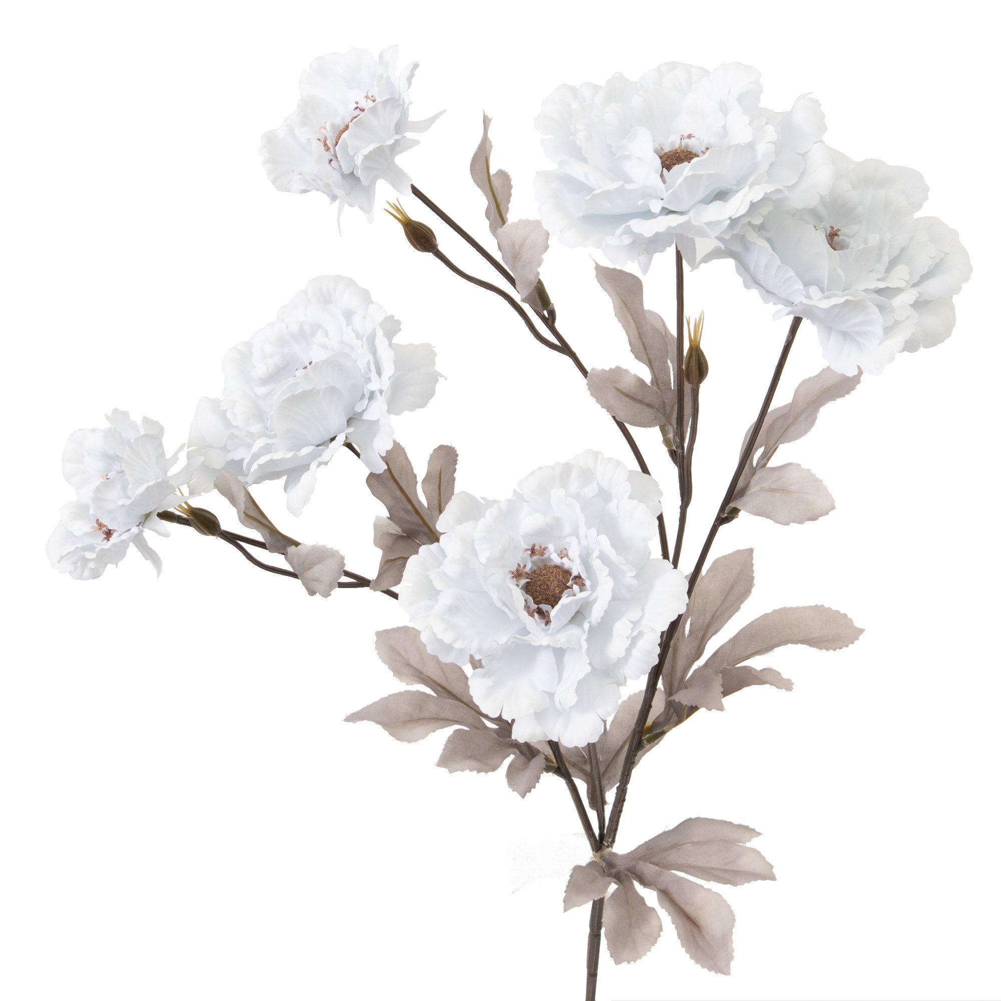 Light Blue Artificial Peony Lotus Flower - Elegant Home Decor for Weddings, Parties & Floral Arrangements