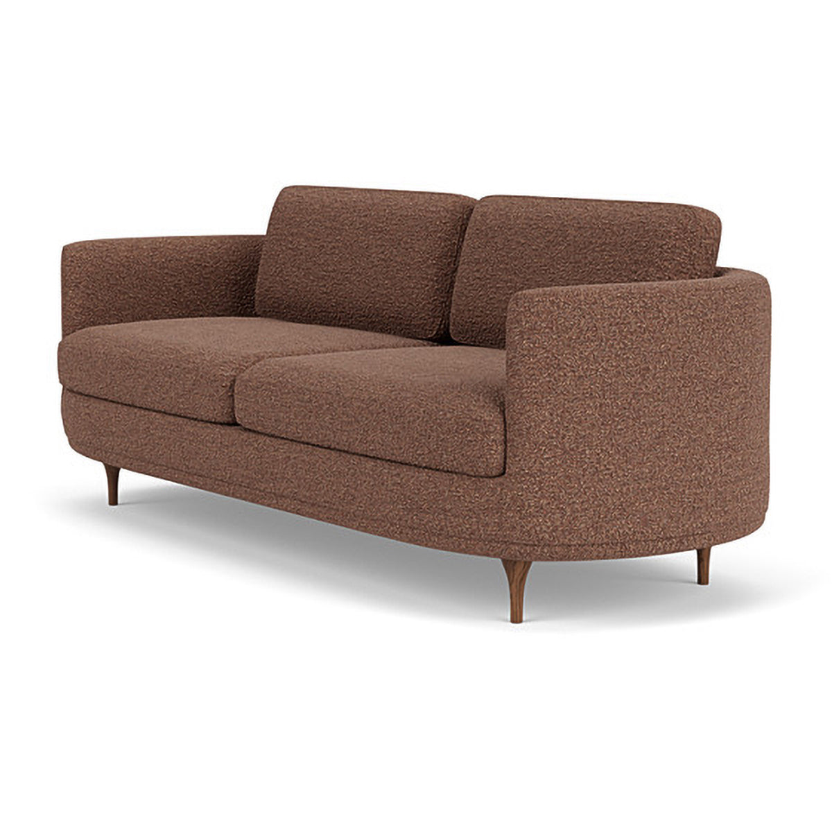 Elinor Boucle 3-Seater Sofa - Modern Upholstered Couch for Living Room, Lounge & Office - Soft Chenille Fabric Sectional Sofa with Comfortable Cushions