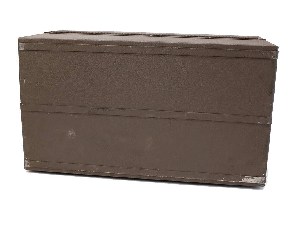 Kennedy Hip Roof Cantilever Toolbox #1018 - Heavy Duty Metal Tool Storage for Garage, Workshop & Job Site - Perfect for Mechanics, Contractors & DIY Projects