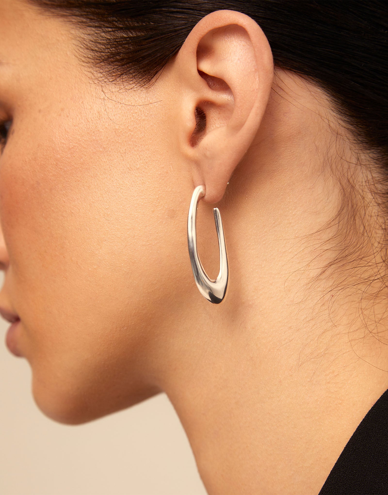 Orbitas Elegant Gold Hoop Earrings for Women - Trendy Dangle Drop Earrings for Party, Wedding & Everyday Wear