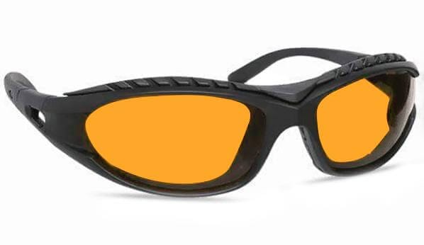 Blue Light Blocking Glasses for Sleep & Eye Strain Relief - SunDown Wrap Anti-Blue Light Glasses for Night Use, Reading & Screen Time
