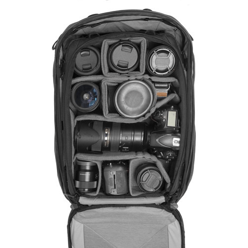 Peak Design Large Travel Camera Cube - Waterproof & Durable DSLR/SLR/Mirrorless Camera Case for Photography Gear - Perfect for Air Travel, Hiking & Outdoor Adventures