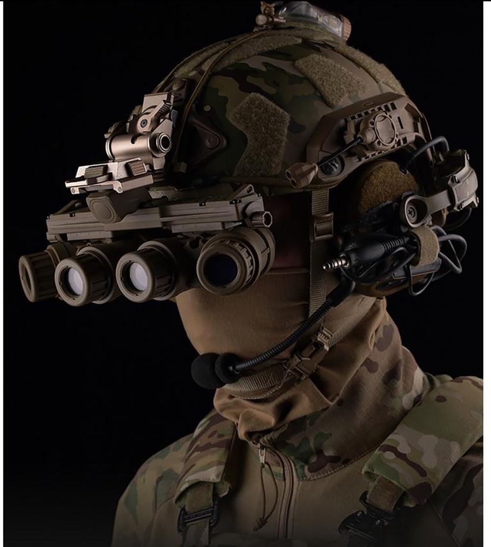 Airsoft Tactical GPNVG-18 Night Vision Goggles - Non-Functional Dummy NVG Binoculars for Military Cosplay, Tactical Gear Display & Airsoft Props - Perfect for Costume Accessories, Airsoft Games & Tactical Decor
