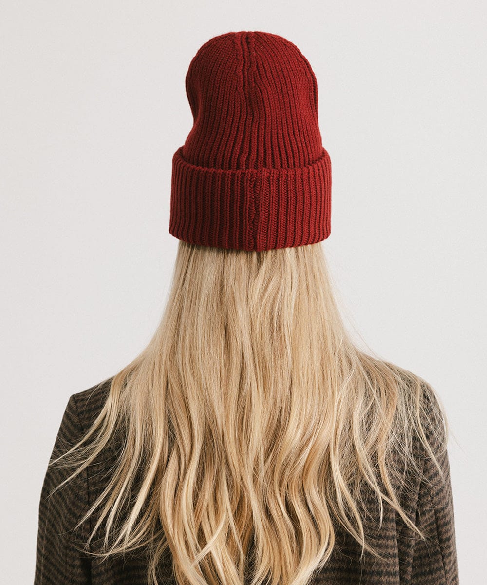 Gigi Merino Wool Beanie Hat for Women - Soft & Warm Winter Knit Cap - Perfect for Skiing, Hiking & Outdoor Activities