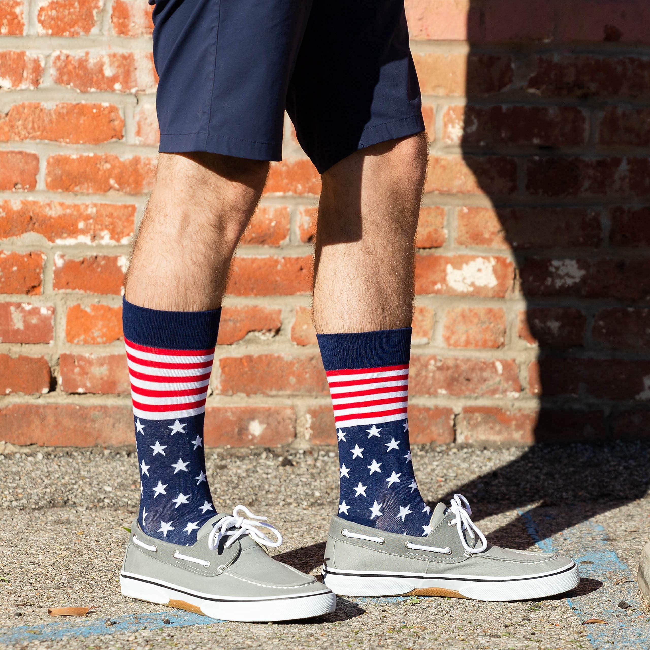 Funky Novelty Socks for Men - Cool & Comfortable Crazy Pattern Socks for Casual Wear, Gifts & Everyday Fashion