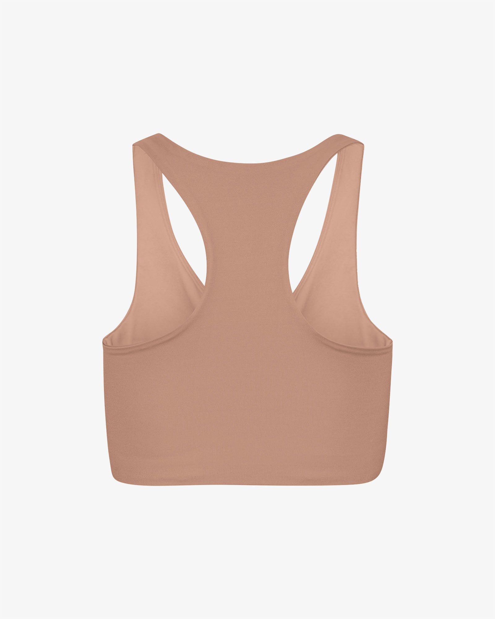 Active Cropped Bra in Rosewood Mist - High Support Workout Sports Bra for Yoga, Running & Gym